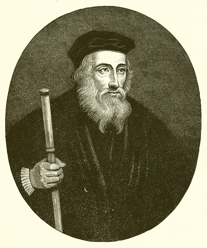 John Wyclif door English School