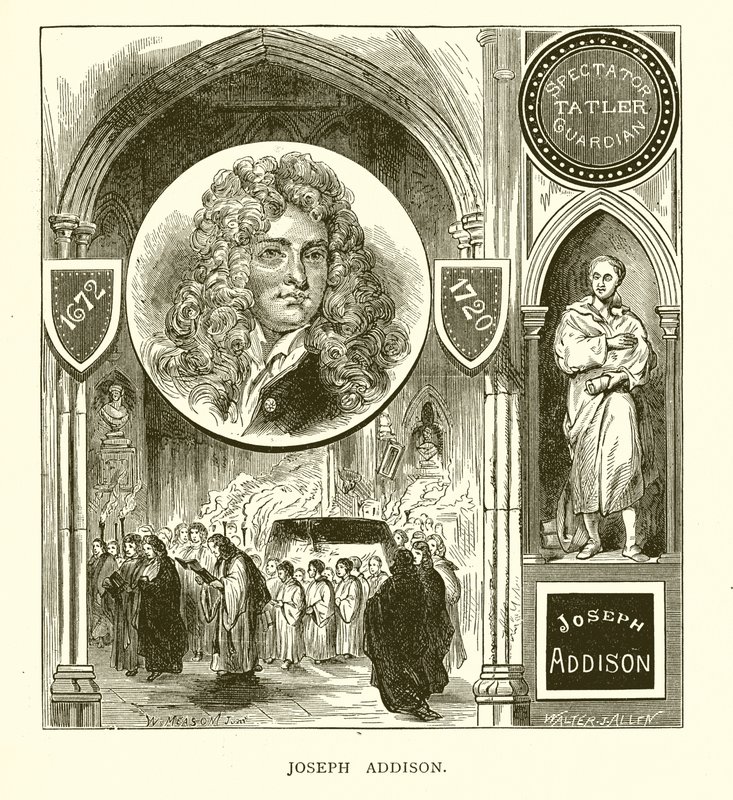 Joseph Addison door English School
