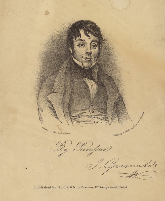 Joseph Grimaldi door English School