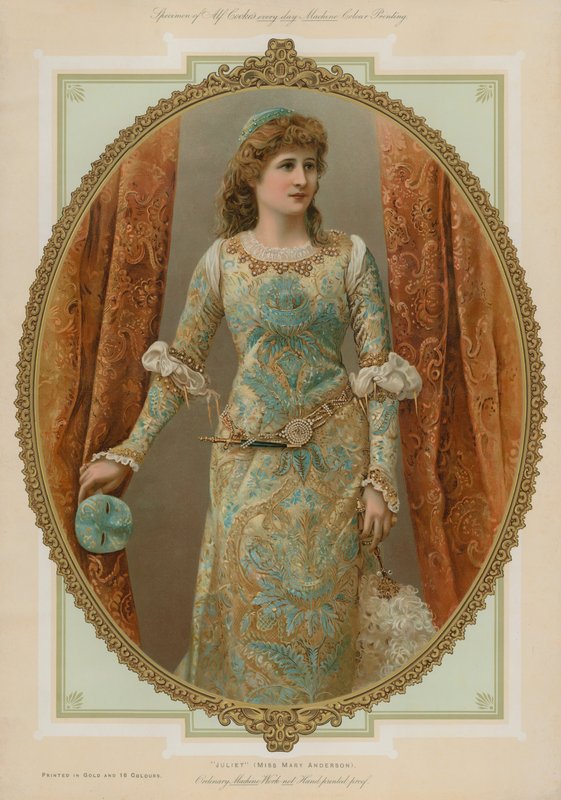 Juliet, Miss Mary Anderson door English School