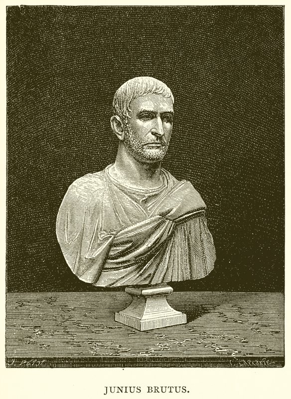 Junius Brutus door English School