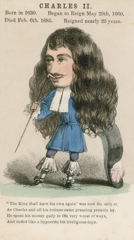 Koning Karel II door English School