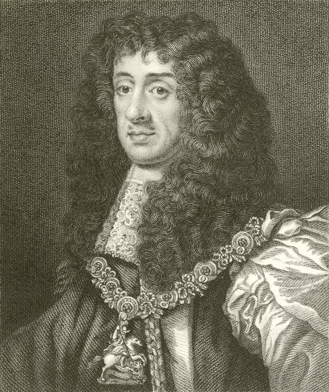 Koning Charles II door English School