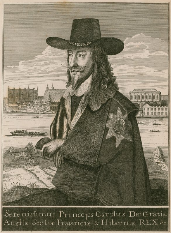 Koning Karel I door English School