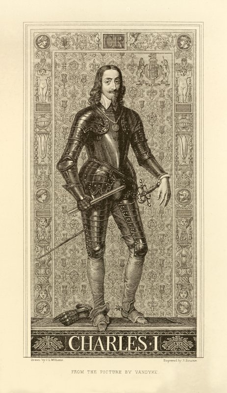 Koning Charles I door English School