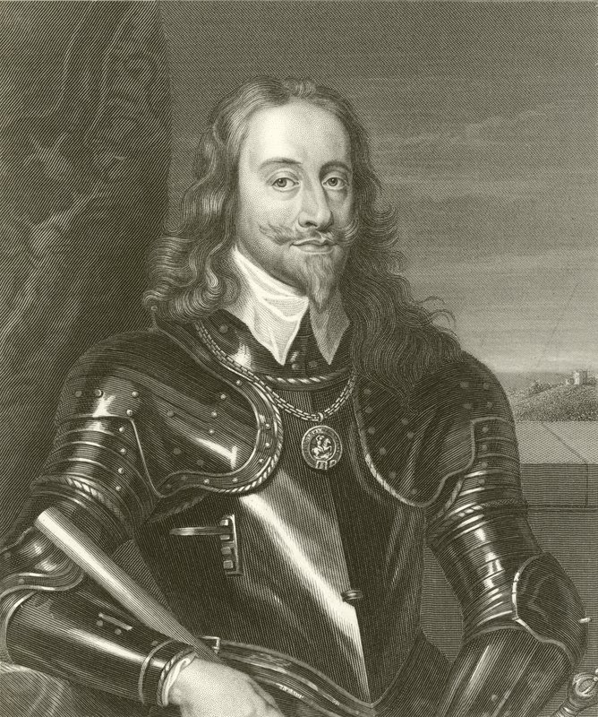 Koning Karel I door English School