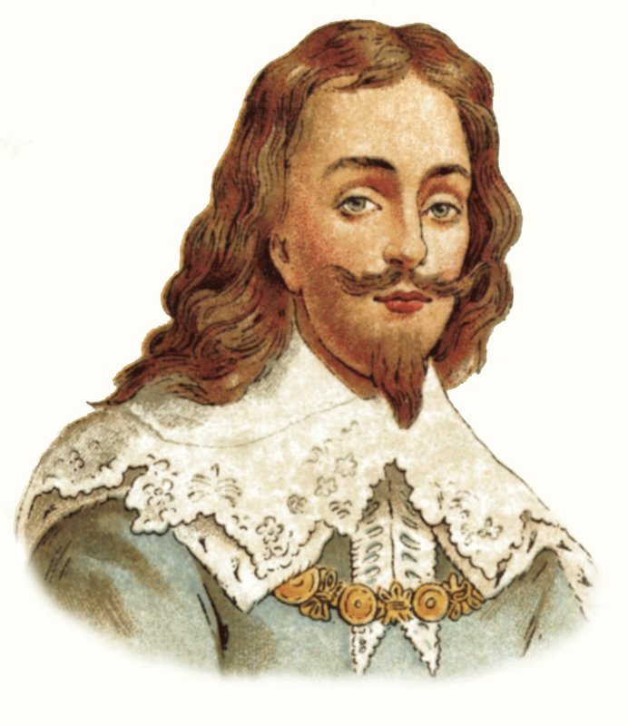 Koning Karel I door English School