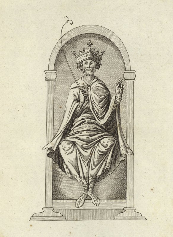 Koning Eadgar, De Vredelievende door English School