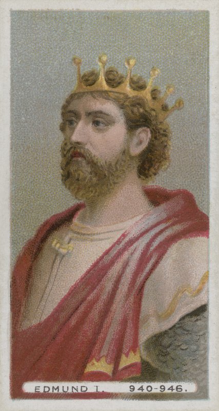 Koning Edmund I door English School