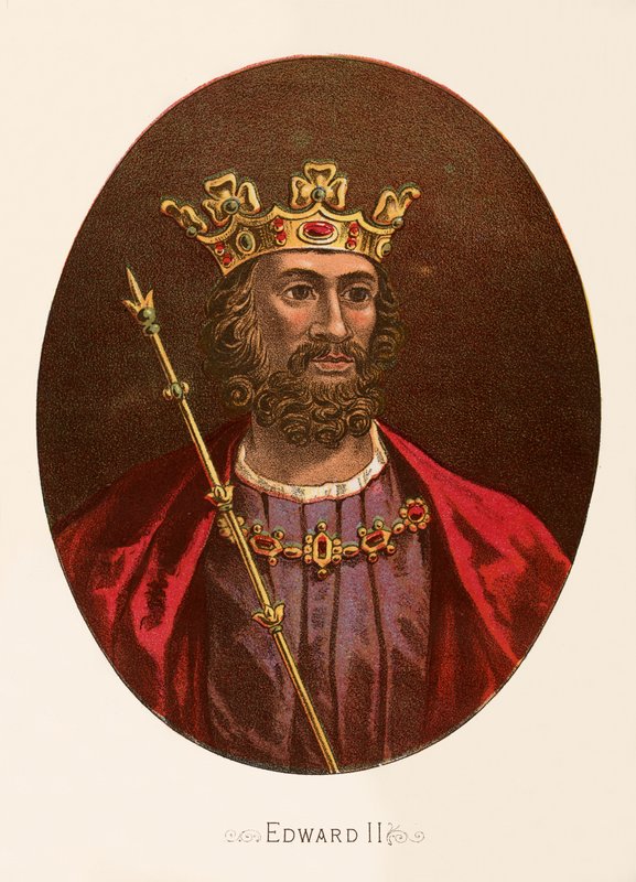 Koning Edward II door English School