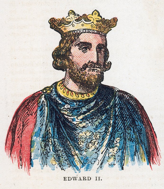 Koning Edward II door English School