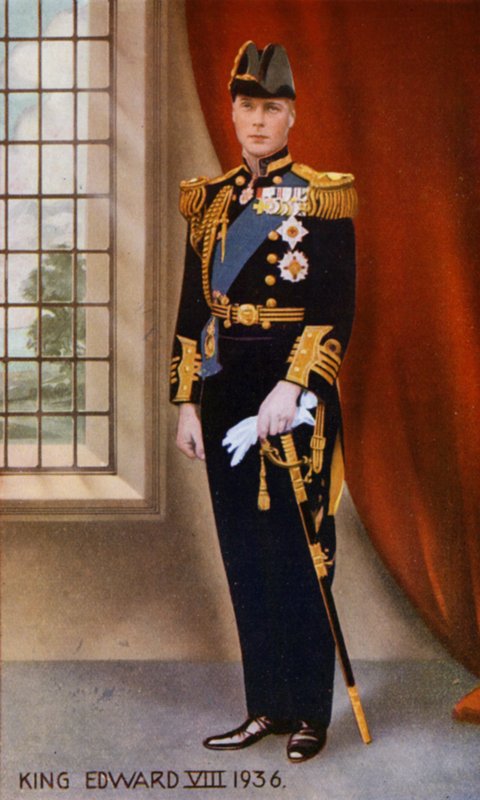 Koning Eduard VIII door English School