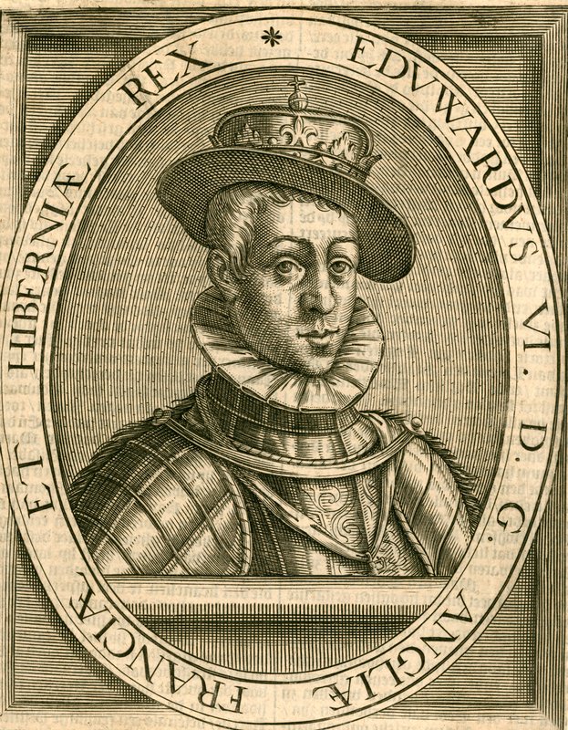 Koning Edward VI door English School