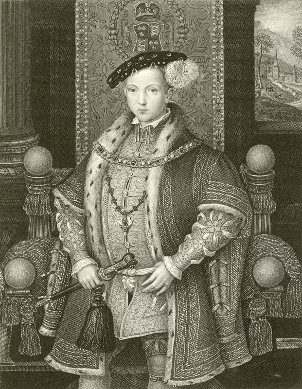 Koning Edward de Zesde door English School