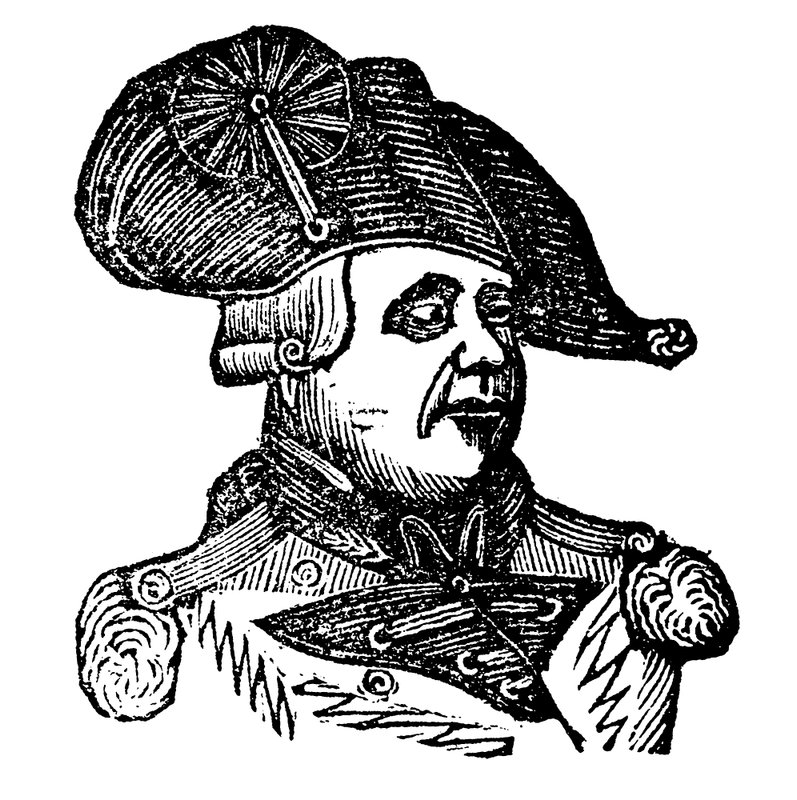 Koning George III door English School