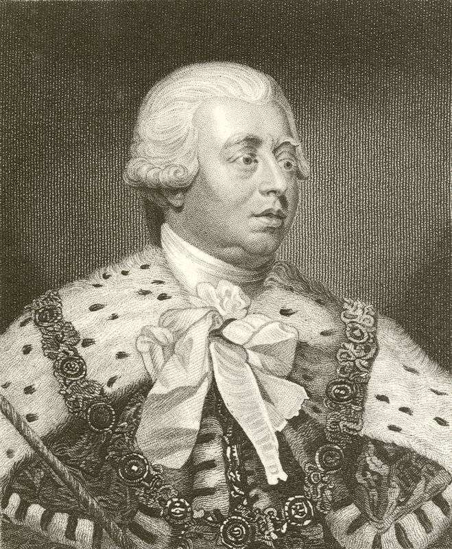 Koning George III door English School