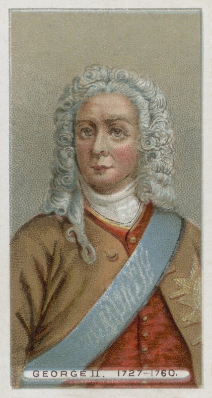 Koning George II door English School