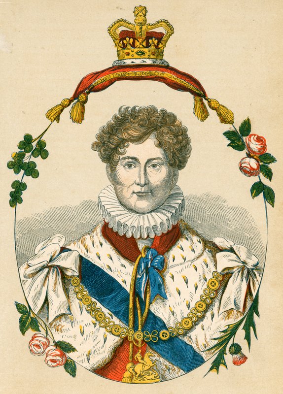 Koning George IV door English School