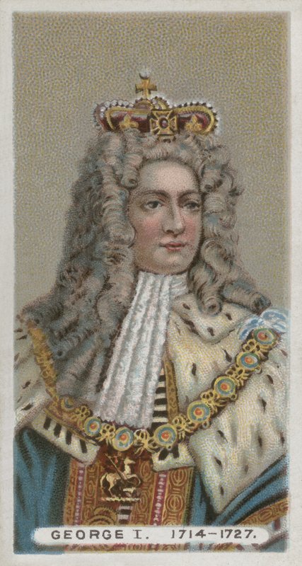 Koning George I door English School