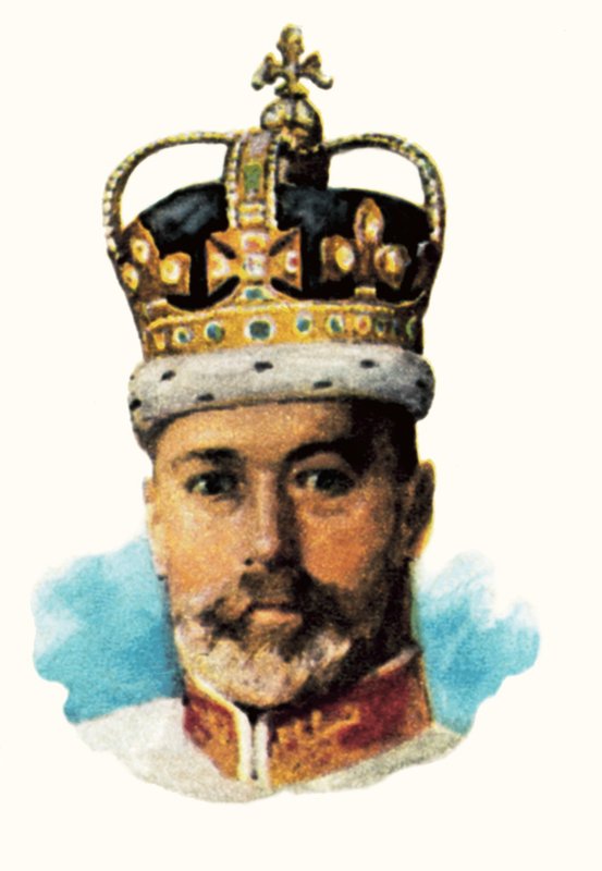 Koning George V door English School