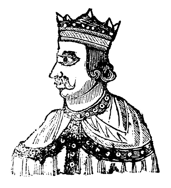 Koning Hendrik I door English School