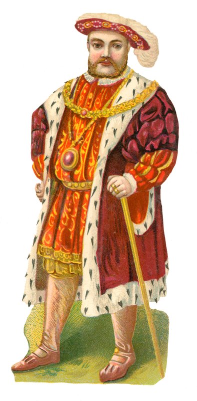Koning Hendrik VIII door English School