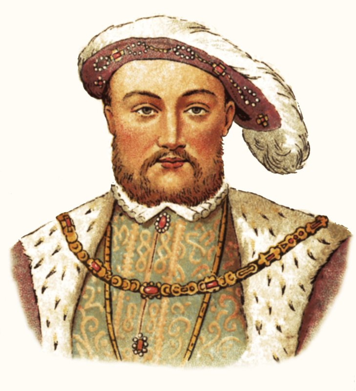Koning Hendrik VIII door English School