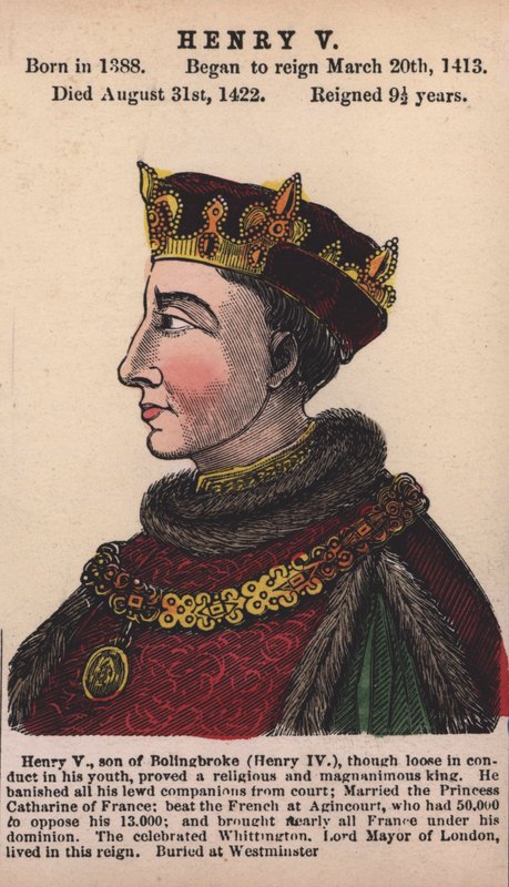 Koning Hendrik V door English School