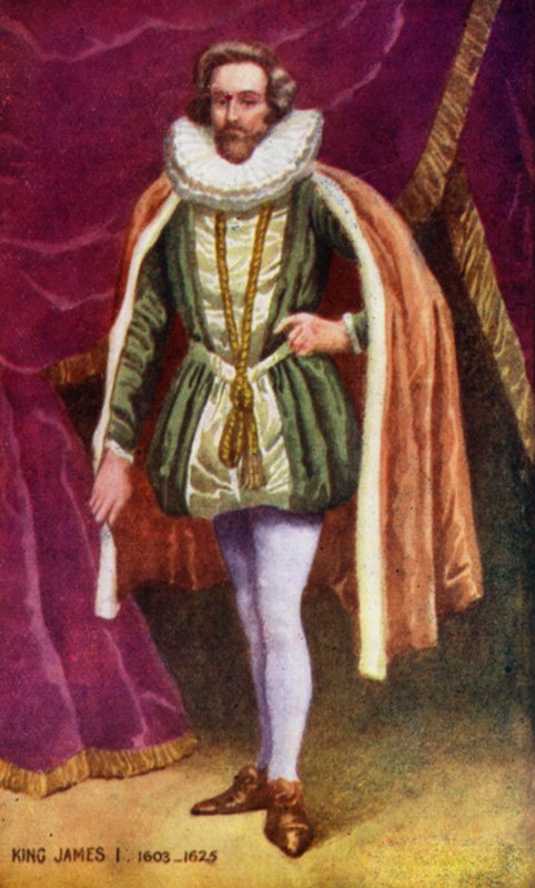 Koning Jacobus I door English School