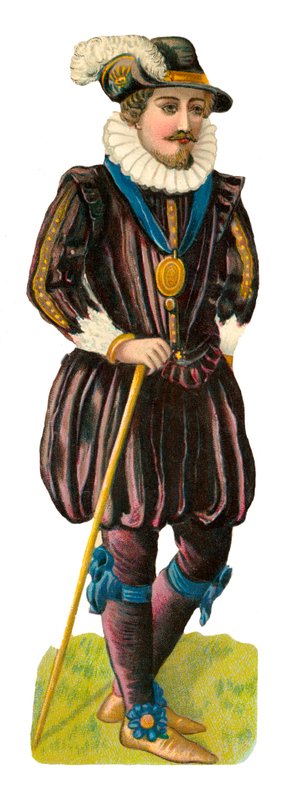 Koning James I door English School