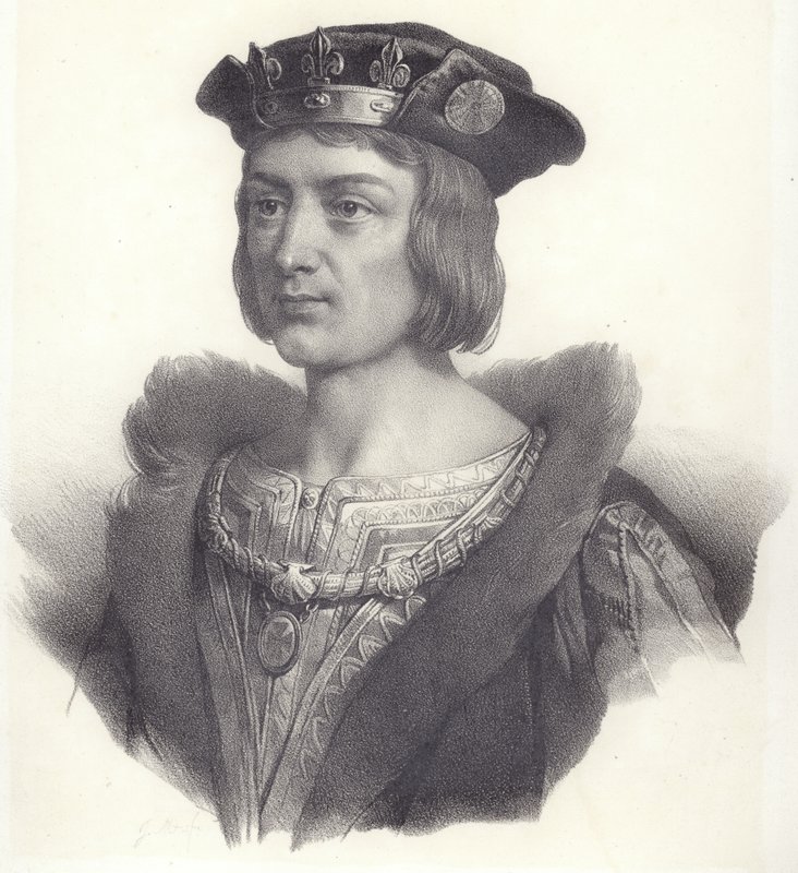 Koning Lodewijk XII van Frankrijk door English School