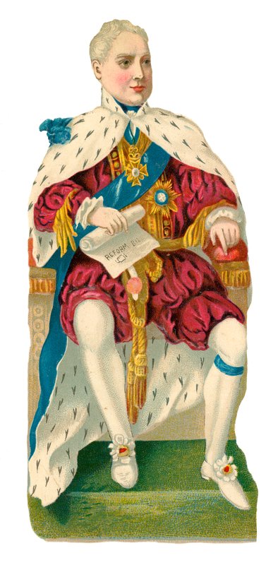 Koning Willem IV door English School