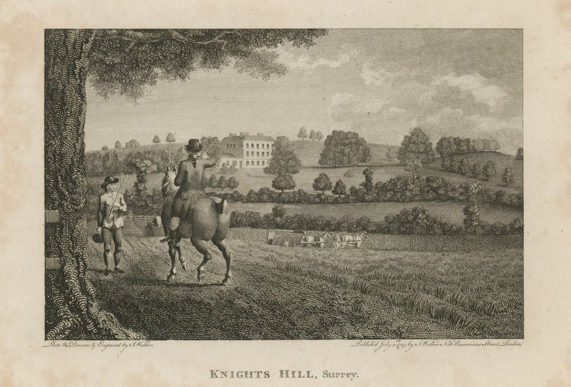 Knights Hill in Surrey door English School