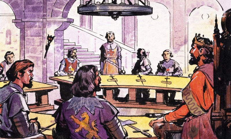 Ridders van de Ronde Tafel door English School