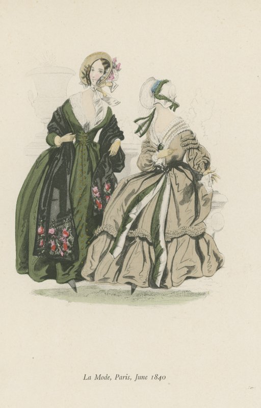 La Mode, Parijs, Juni 1840 door English School