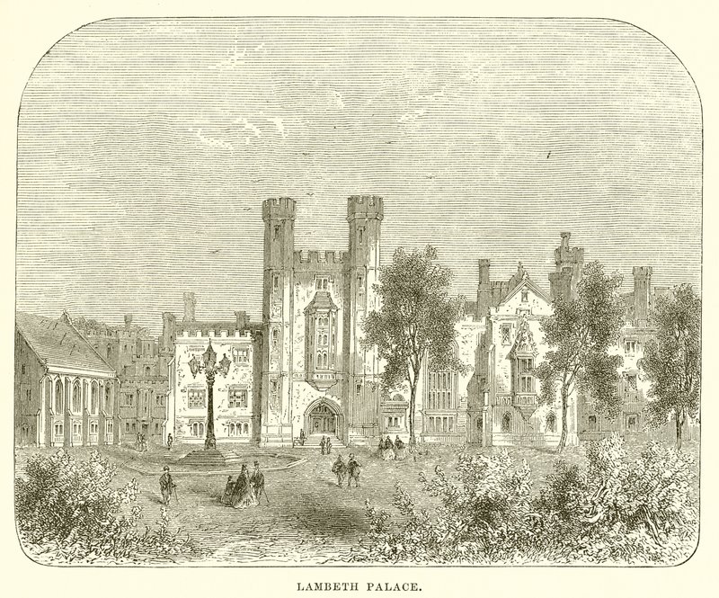 Lambeth Palace door English School