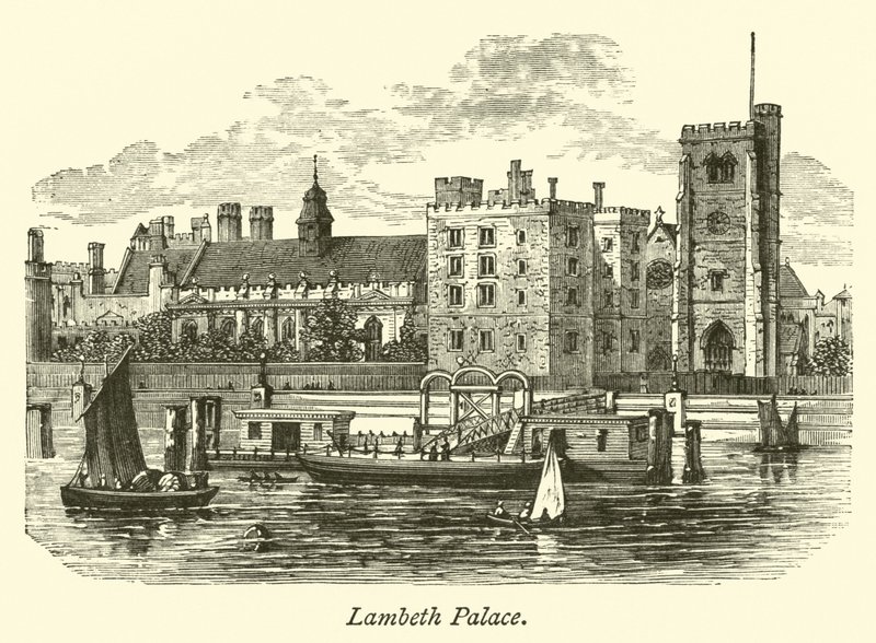 Lambeth Palace door English School