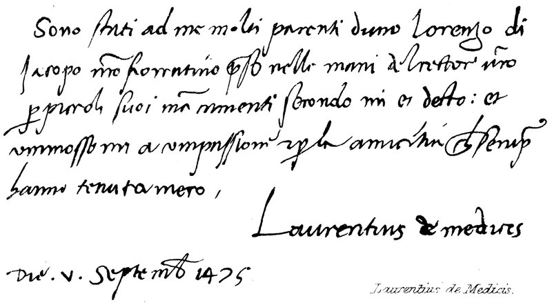 Laurentius de Medicis door English School