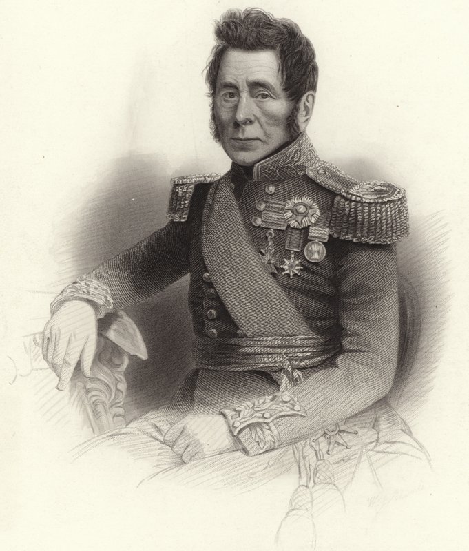 Luitenant-generaal Sir John Fox Burgoyne door English School