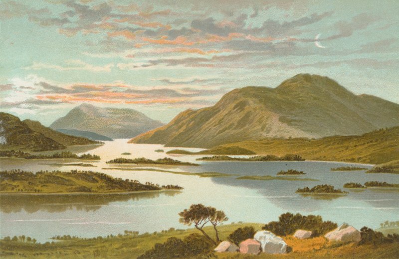 Loch Lomond vanaf Mount Misery door English School