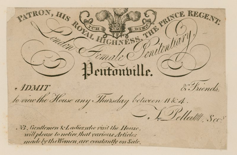 Londense Vrouwelijke Penitentiaire Inrichting, Clerkenwell door English School