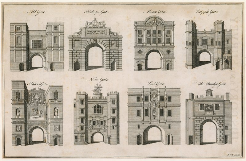 Londense Poorten door English School