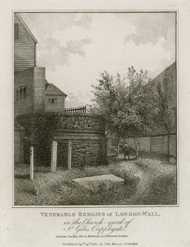 London Wall door English School