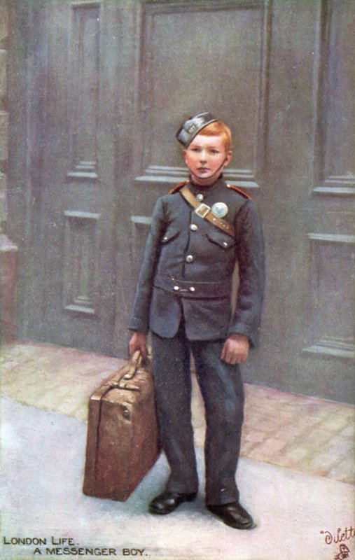 Londense boodschapperjongen door English School