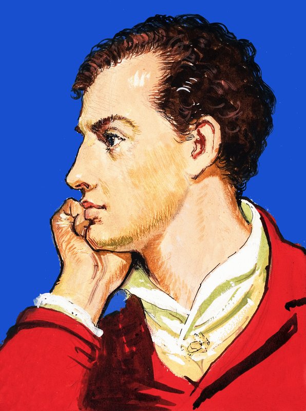 Lord Byron door English School