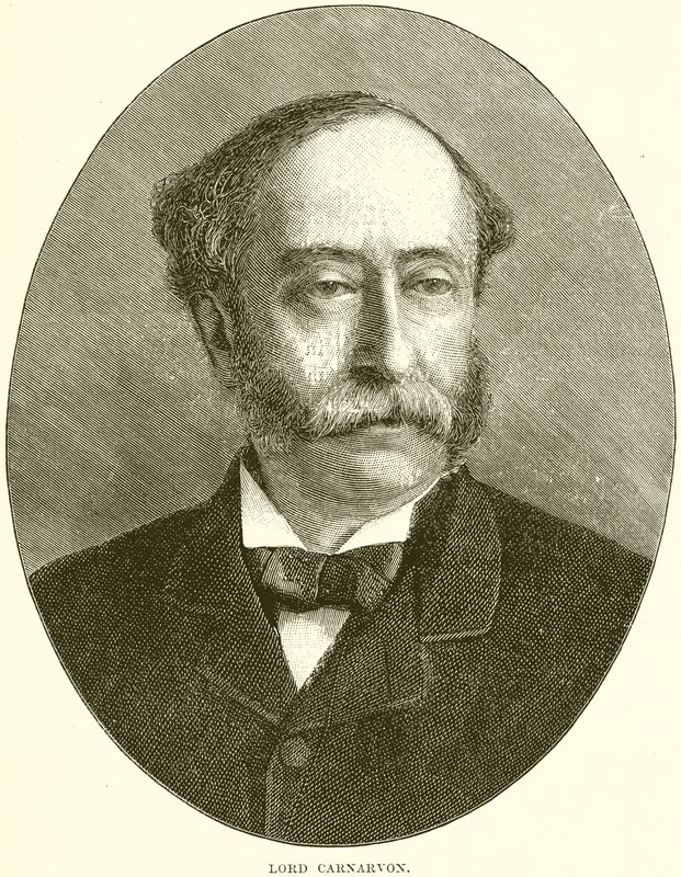 Lord Carnarvon door English School
