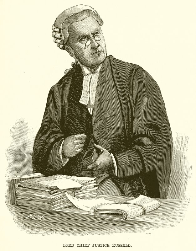 Lord Chief Justice Russell door English School