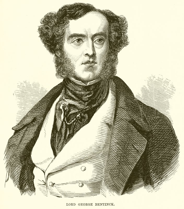 Lord George Bentinck door English School