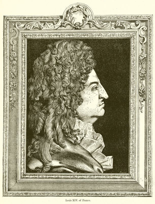 Lodewijk XIV van Frankrijk door English School