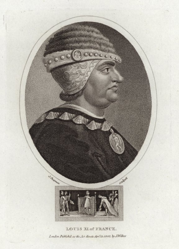 Lodewijk XI van Frankrijk door English School
